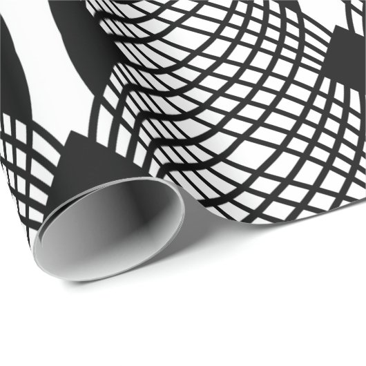 Optische Illusion Spiral Vortex Geschenkpapier (Rolleneckpunkt)