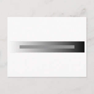 Optische Illusion: Streifen Postkarte