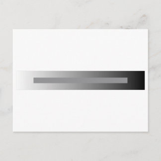 Optische Illusion: Streifen Postkarte