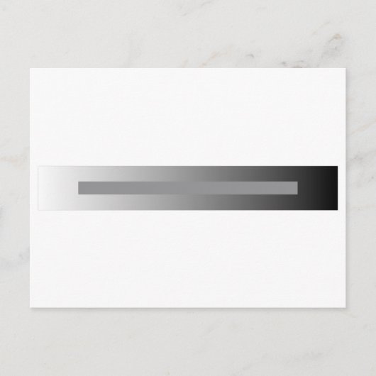Optische Illusion: Streifen Postkarte (Vorderseite)