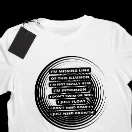 optische Illusion T-Shirt