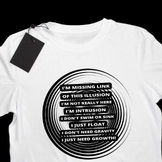 optische Illusion T-Shirt