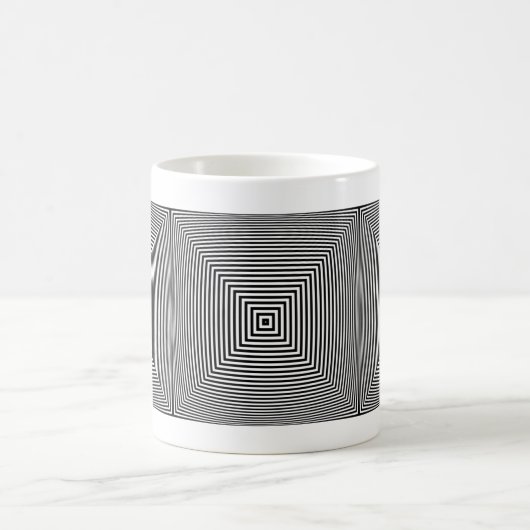 Optische Illusion Tasse (Mittel)