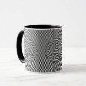 Optische Illusion Tasse (Vorderseite Links)