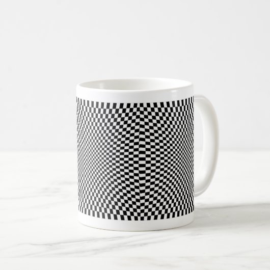 Optische Illusion Tasse (VorderseiteRechts)