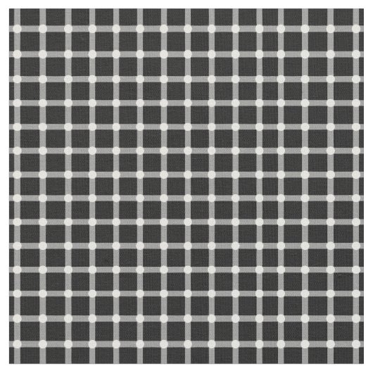 Optische Illusion Verschwinden schwarzer Punkte Stoff (Nahaufnahme)