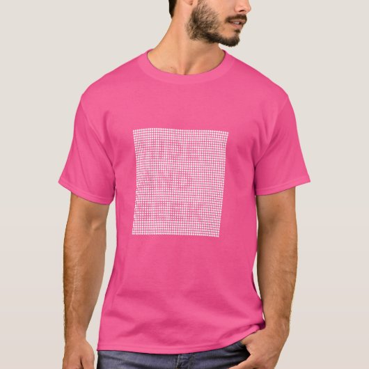 optische Illusion Visueller Effekt Pixel verstecke T-Shirt (Vorderseite)
