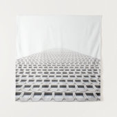 OPTISCHE ILLUSION WANDTEPPICH (Vorderseite)