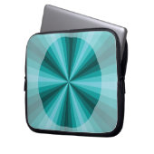 Optische Illusion Wassertop-Gehäuse Laptopschutzhülle (Vorderseite Links)