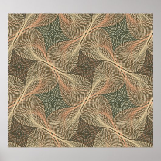 Optische Illusionen: Geometrische Intrigen Poster (Vorne)