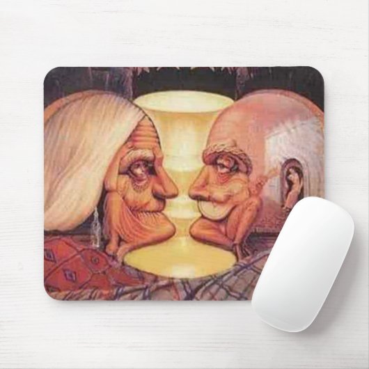 Optische Illusionen Mousepad (Mit Mouse)