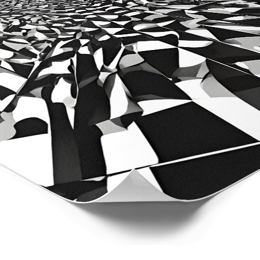 Optische Illusionen Poster (Ecke)