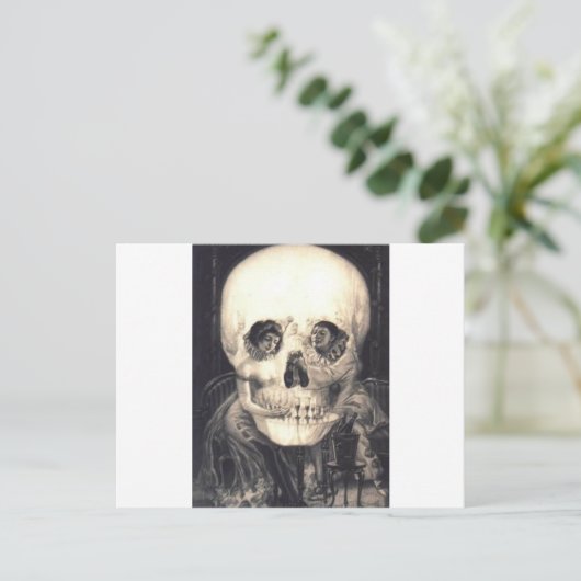 Optische Illusionen Postkarte (Stehend Vorderseite)