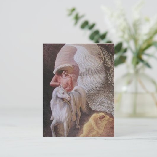 Optische Illusionen Postkarte (Stehend Vorderseite)