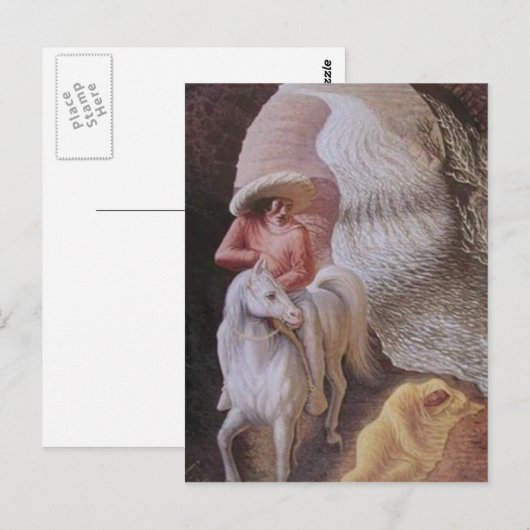 Optische Illusionen Postkarte (Vorne/Hinten)