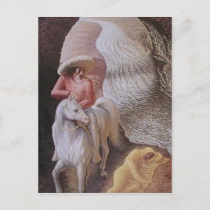 Optische Illusionen Postkarte