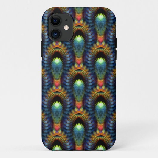 Optische Illusions-Fraktale Muster iPhone 5 Hülle (Rückseite)