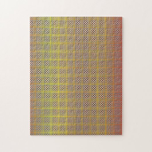 optische Illusionsfarben Puzzle (Vertikal)