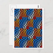 Optische Nachweiskarte Postkarte (Vorne/Hinten)