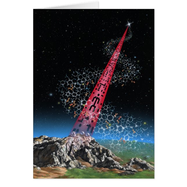 Optische SETI-Karte (Vorne)
