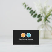 Optische Store Optician Business Cards Visitenkarte (Stehend Vorderseite)
