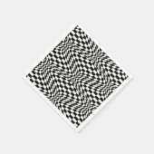 optische Tafel Serviette (Ecke)