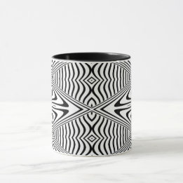 Optische Täuschung 13 Abstrakte Gestaltung Tasse