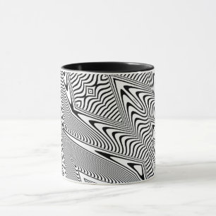 Optische Täuschung 14 Abstrakte Gestaltung Tasse