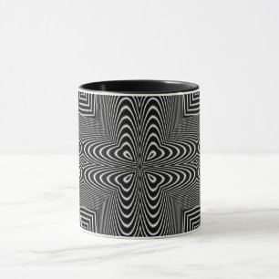 Optische Täuschung 16 Abstrakte Gestaltung Tasse