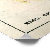 optische Täuschung, 1896 Poster (Ecke)