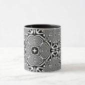 Optische Täuschung 2 Abstrakte Gestaltung Tasse (Zentrum)