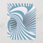 optische Täuschung 3 Postkarte (Vorne/Hinten)