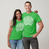 Optische Täuschung 3D Grafik Geist Trick T-Shirt (Unisex)