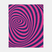 optische Täuschung 8 Fleecedecke (Vorderseite)