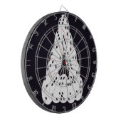 optische Täuschung Dartscheibe (Vorderseite Links)