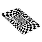 optische Täuschung des Schachbretts Magnet (Rechte Seite)