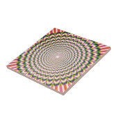 Optische Täuschung Fliese (Seite)