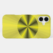 Optische Täuschung Gelber Case-Mate Fall iPhone Hülle (Rückseite (Horizontal))