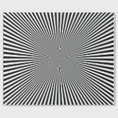 optische Täuschung Geschenkpapier (Flach)