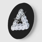 optische Täuschung Große Wanduhr (Winkel)