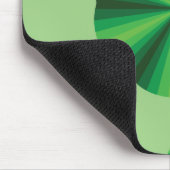 Optische Täuschung grünes Mousepad (Ecke)