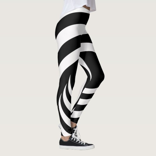 Optische Täuschung Leggings (Rechts)