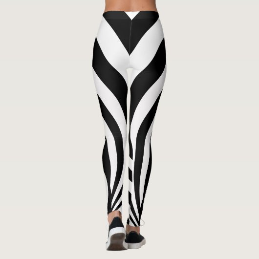 Optische Täuschung Leggings (Rückseite)