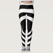 Optische Täuschung Leggings (Vorderseite)