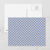 optische Täuschung - leichtes Muster Postkarte (Vorne/Hinten)