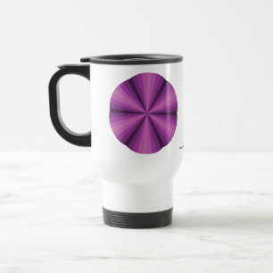 Optische Täuschung Lila Tasse