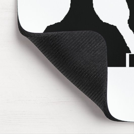 Optische Täuschung mit Vögeln und Urnen Mousepad (Ecke)