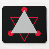 optische Täuschung Mousepad (Vorne)