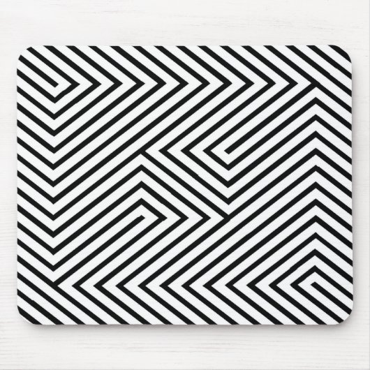 Optische Täuschung Mousepad (Vorne)