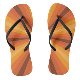 Optische Täuschung Orange Flip Flops Badesandalen